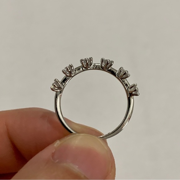 6 Stone 925 Ring Size 7 - Picture 5 of 12